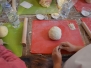 Le mani in pasta (crescia)